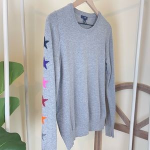 GAP Star Sleeve Sweater